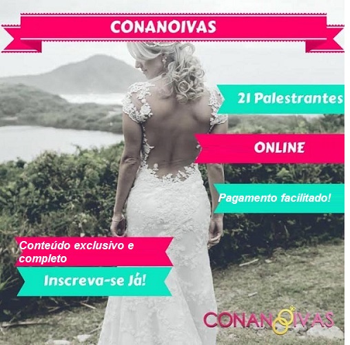 Curso Congresso Nacional das Noivas Curso CONANOIVAS