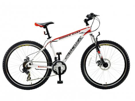 Bicicleta Aro 26 Runner Alloy 21 Marchas, Freio a Disco, Quadro em alumínio, Câmbio Shimano - Fischer