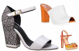 Lançamento de calçados femininos