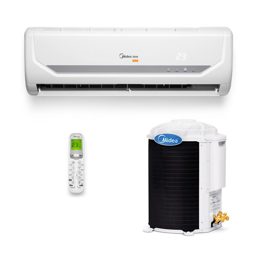 Ar Condicionado Split 12000 BTU frio Midea Liva Wi-Fi Classe A