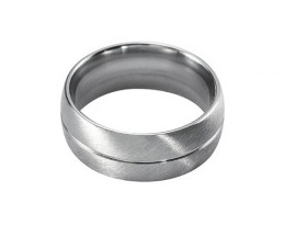 Anel masculino fio aço inoxidável