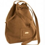 Bolsa Feminina Saco Marrom Quintess