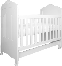 Berço infantil Mini Cama Nice Branco Fosco clássico Berço infantil Mini Cama Nice Branco Fosco clássico