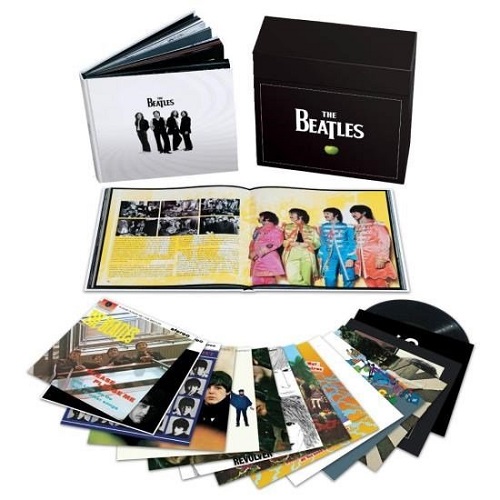 Coleção Box com 14 discos de vinil dos Beatles Edição limitada stereo