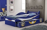 Cama Infantil Menino Carro Enzo Azul Gelius