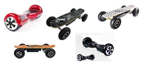 Skates elétricos em promoção