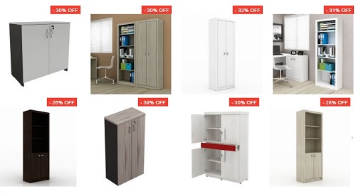 Armários para escritório vários modelos em oferta