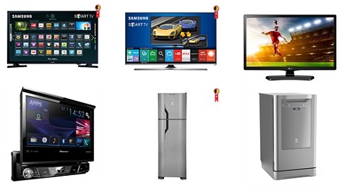 Saldão de ofertas em Smart TVs eletrônicos e eletrodomésticos com descontos promocionais - Até 60% desconto!