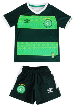 Kit Umbro Camisa e Calão Chapecoense III infantil