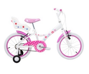 Bicicleta Tito Bikes infantil aro 16 Aço My Bike com Porta Boneca