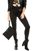 Calça Biotipo Skinny Melissa Preta